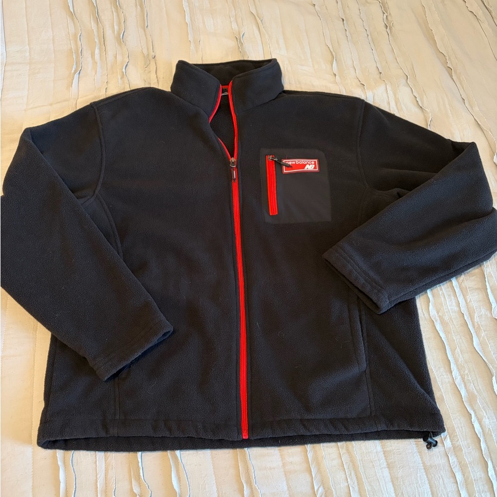 New Balance Full Zip Fleece Jacket | Size XL